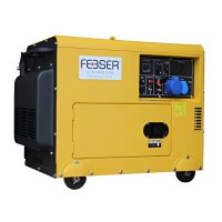 Feeser Diesel Generator 5000W Dauerleistung notstromfähig Einschaltautomatik