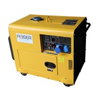 Feeser Diesel Generator 5000W Dauerleistung notstromfähig Einschaltautomatik